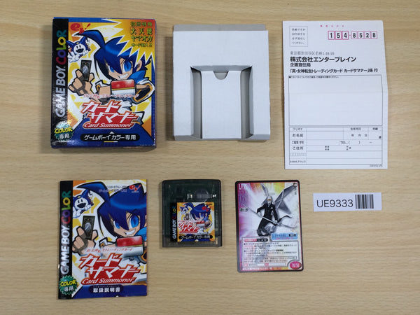 UE9333 Card Summoner Shin Megami Tensei BOXED GameBoy Game Boy Japan