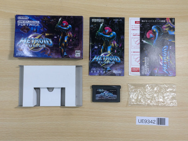 UE9342 Metroid Fusion BOXED GameBoy Advance Japan