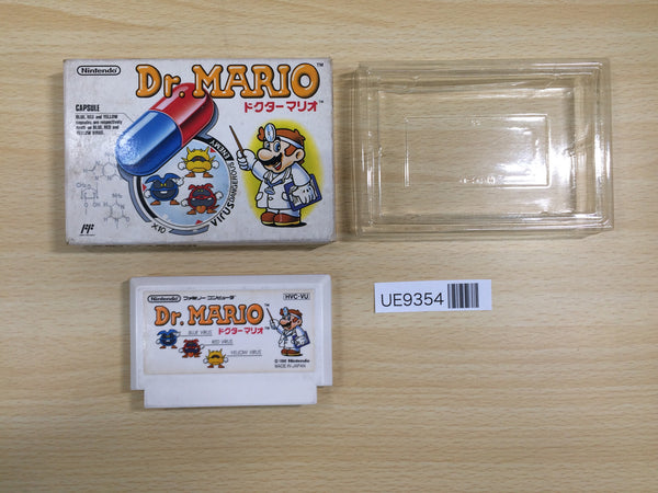 UE9354 Dr. Mario BOXED NES Famicom Japan