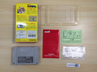 UE9374 Mario's Super Picross BOXED SNES Super Famicom Japan