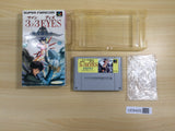 UE9405 3x3 Eyes Seima Kourinden BOXED SNES Super Famicom Japan