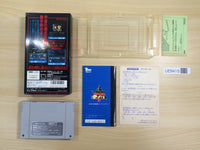 UE9415 Ginga Eiyuu Densetsu Senjutsu Simulation BOXED SNES Super Famicom Japan