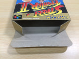 UE9424 Street Fighter II 2 BOXED SNES Super Famicom Japan
