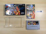 UE9428 WWF Super WrestleMania Pro Wrestling BOXED SNES Super Famicom Japan