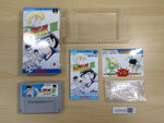 UE9430 Captain Tsubasa III 3 BOXED SNES Super Famicom Japan