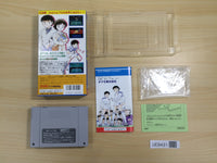 UE9431 Captain Tsubasa IV 4 Pro no Rivaltachi BOXED SNES Super Famicom Japan