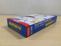 UE9431 Captain Tsubasa IV 4 Pro no Rivaltachi BOXED SNES Super Famicom Japan