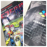 UE9435 F Zero BOXED SNES Super Famicom Japan
