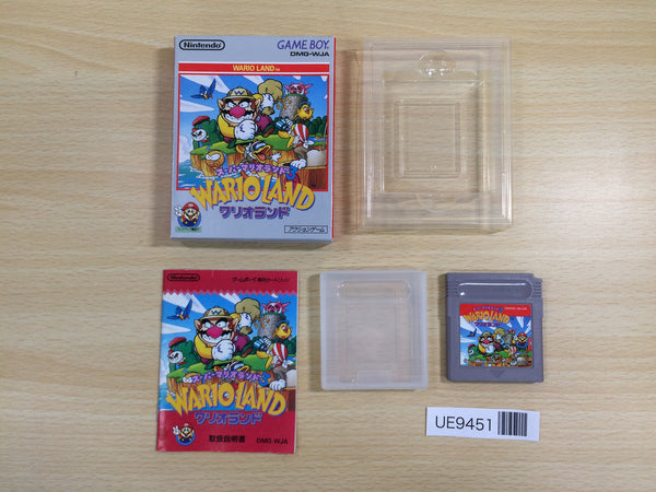 UE9451 Super Mario Land 3 Wario Land BOXED GameBoy Game Boy Japan