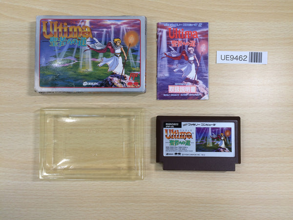 UE9462 Ultima Seija eno Michi BOXED NES Famicom Japan