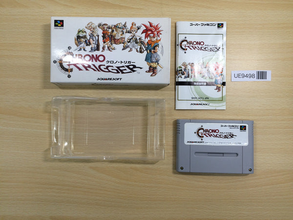 UE9498 Chrono Trigger BOXED SNES Super Famicom Japan
