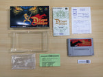 UE9509 Super Drakkhen Dragon View BOXED SNES Super Famicom Japan