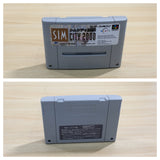UE9519 Sim City 2000 BOXED SNES Super Famicom Japan