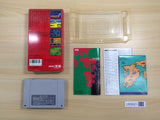 UE9521 Super Inindou Datou Nobunaga BOXED SNES Super Famicom Japan