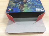 UE9521 Super Inindou Datou Nobunaga BOXED SNES Super Famicom Japan