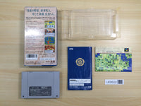UE9522 Nobunaga no Yabou Haouden BOXED SNES Super Famicom Japan