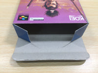UE9522 Nobunaga no Yabou Haouden BOXED SNES Super Famicom Japan