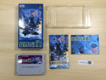 UE9523 P.T.O. PTO Teitoku no Ketsudan BOXED SNES Super Famicom Japan