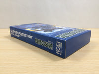 UE9523 P.T.O. PTO Teitoku no Ketsudan BOXED SNES Super Famicom Japan