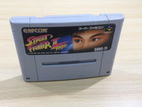 UE9527 Street Fighter II 2 Turbo BOXED SNES Super Famicom Japan