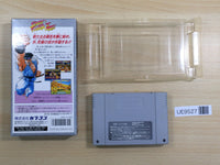 UE9527 Street Fighter II 2 Turbo BOXED SNES Super Famicom Japan