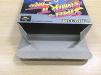 UE9527 Street Fighter II 2 Turbo BOXED SNES Super Famicom Japan