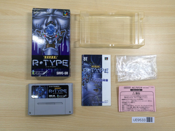 UE9533 Super R Type BOXED SNES Super Famicom Japan