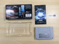 UE9534 Super Air DiVer. BOXED SNES Super Famicom Japan