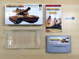 UE9535 Super Battletank BOXED SNES Super Famicom Japan