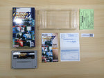 UE9536 Human Grand Prix IV F1 Dream Battle Racing BOXED SNES Super Famicom Japan