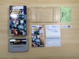 UE9536 Human Grand Prix IV F1 Dream Battle Racing BOXED SNES Super Famicom Japan