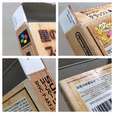 UE9537 Kirby Super Deluxe Star Kirby's Fun Pak BOXED SNES Super Famicom Japan