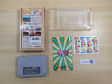 UE9537 Kirby Super Deluxe Star Kirby's Fun Pak BOXED SNES Super Famicom Japan