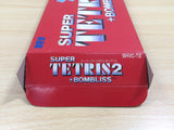 UE9540 Super Tetris 2 + Bombliss BOXED SNES Super Famicom Japan