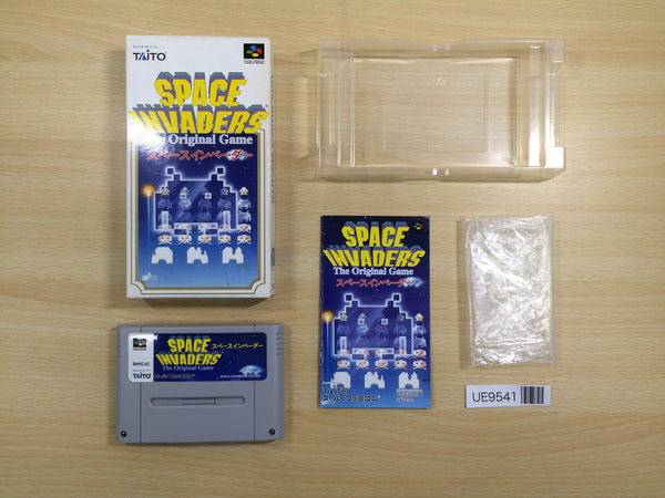 UE9541 Space Invaders The Original Game BOXED SNES Super Famicom Japan
