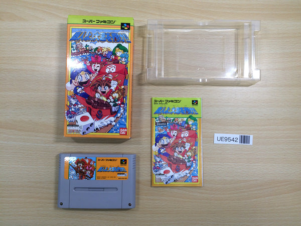 UE9542 Shounin yo, Taishi wo Idake!! BOXED SNES Super Famicom Japan