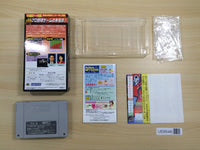 UE9546 Super Power League 4 Baseball BOXED SNES Super Famicom Japan