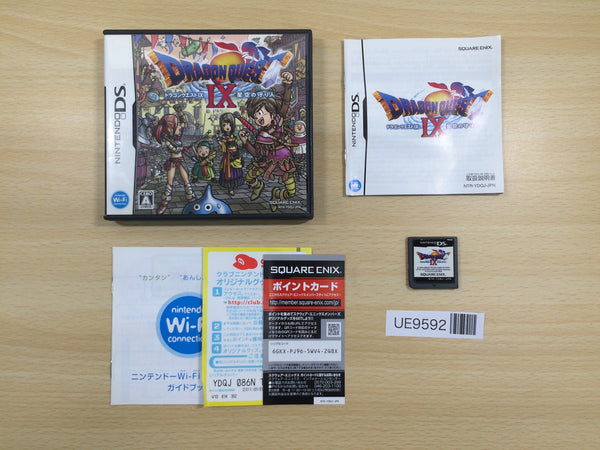 UE9592 Dragon Quest IX Sentinels of the Starry Skies BOXED Nintendo DS Japan