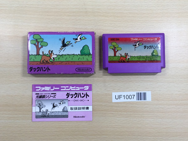 UF1007 Duck Hunt BOXED NES Famicom Japan