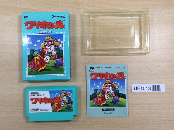 UF1013 Wario's Woods Mario BOXED NES Famicom Japan