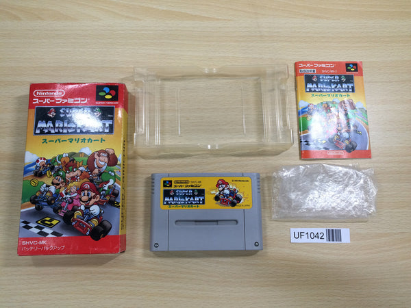 UF1042 Super Mario Kart BOXED SNES Super Famicom Japan