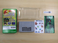 UF1043 Super Donkey Kong Country BOXED SNES Super Famicom Japan