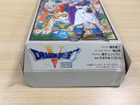 UF1048 Dragon Quest V 5 BOXED SNES Super Famicom Japan