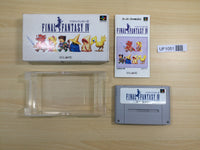 UF1051 Final Fantasy IV 4 BOXED SNES Super Famicom Japan