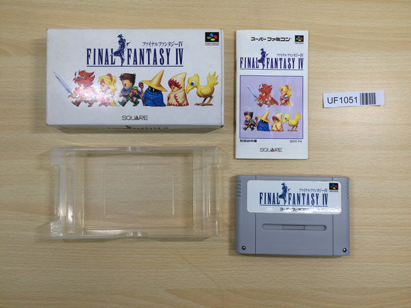 UF1051 Final Fantasy IV 4 BOXED SNES Super Famicom Japan