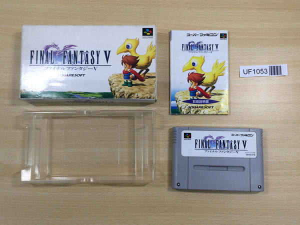 UF1053 Final Fantasy 5 V BOXED SNES Super Famicom Japan