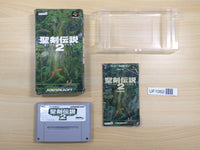 UF1062 Seiken Densetsu 2 Secret of Mana BOXED SNES Super Famicom Japan