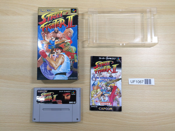 UF1067 Street Fighter II 2 BOXED SNES Super Famicom Japan