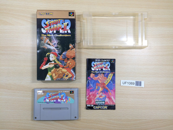 UF1069 Super Street Fighter II 2 BOXED SNES Super Famicom Japan