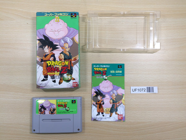 UF1072 Dragon Ball Z Super Butouden 3 BOXED SNES Super Famicom Japan